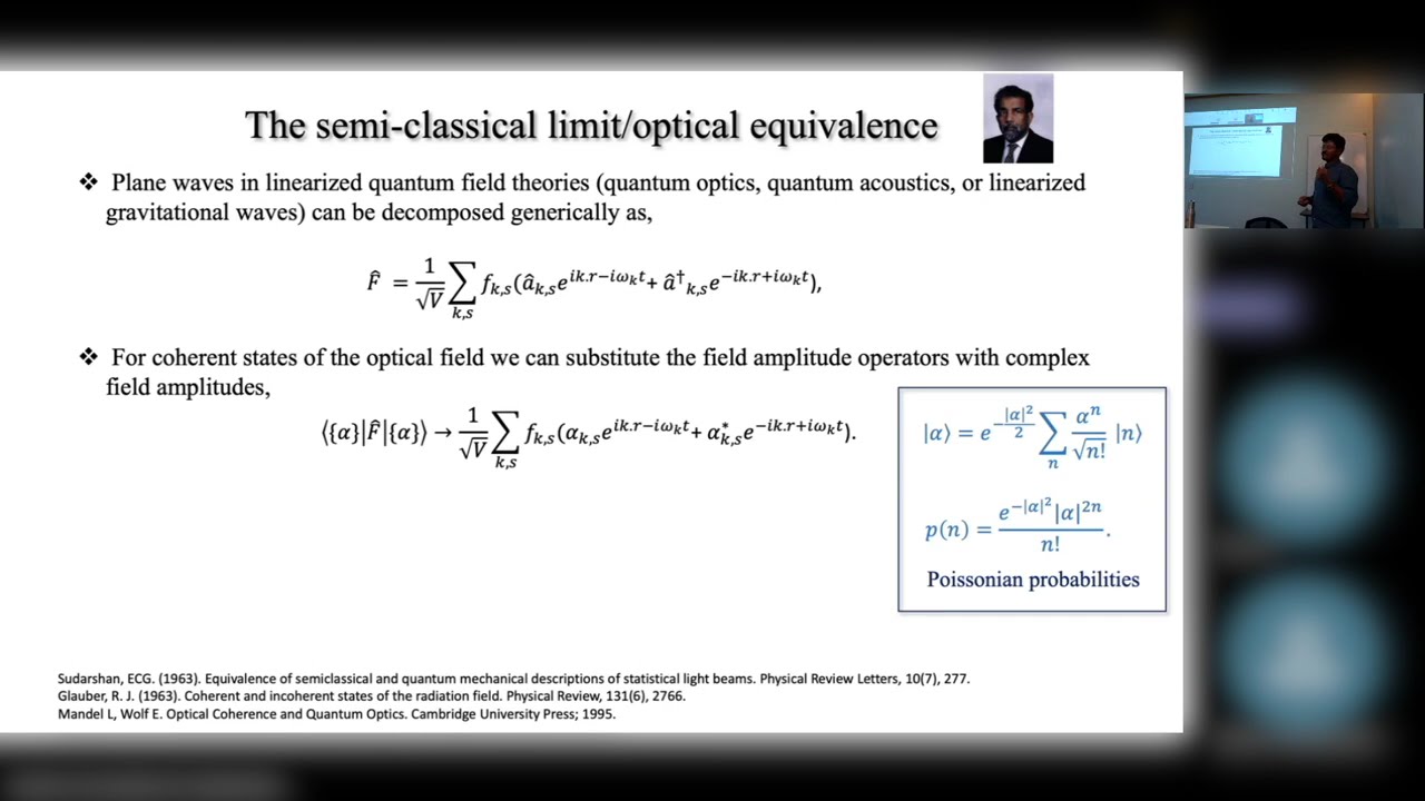 [Quantum Talk] Sreenath K Manikandan | Testing coherent state description of gravitational radiation