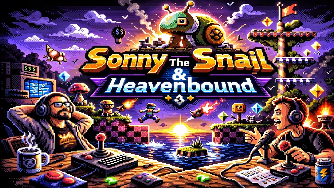C64 Sonny The Snail & Heavenbound - Grafik Bomben (Retro Games)