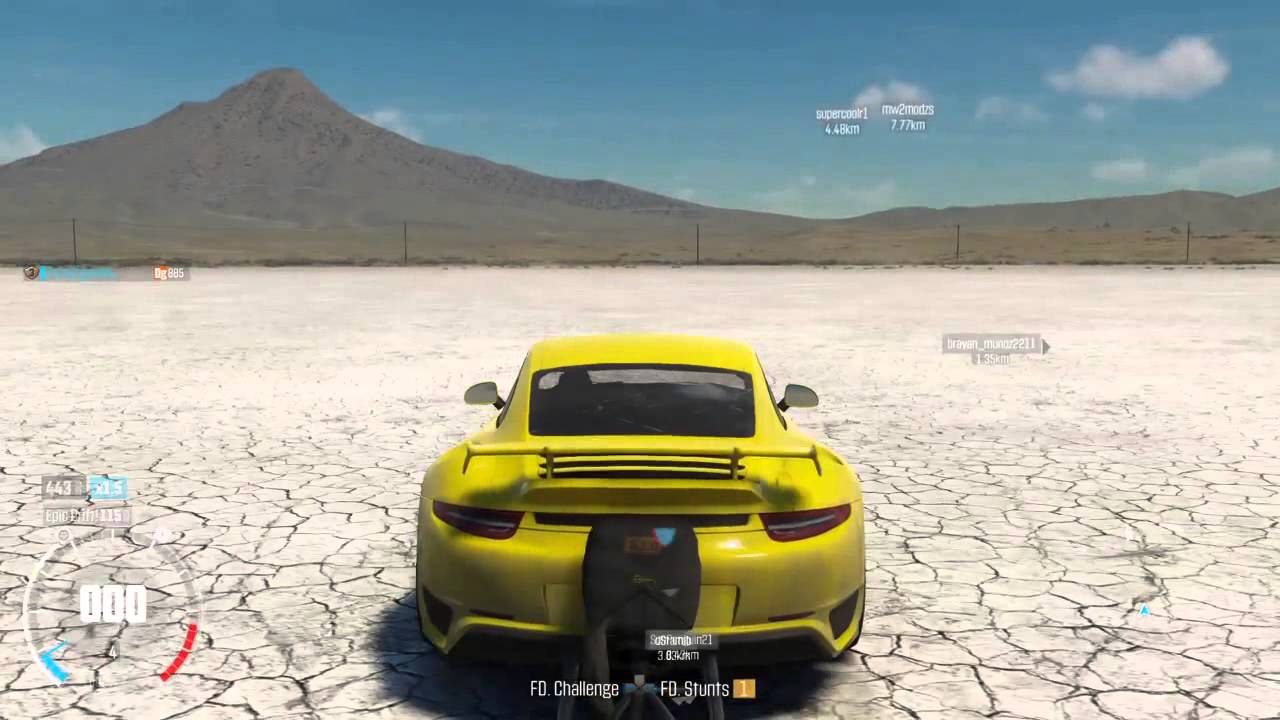 The Crew&trade;WILD RUN RUF RT35 TOP SPEED RUN (DRAG SPEC)TOP SPEED