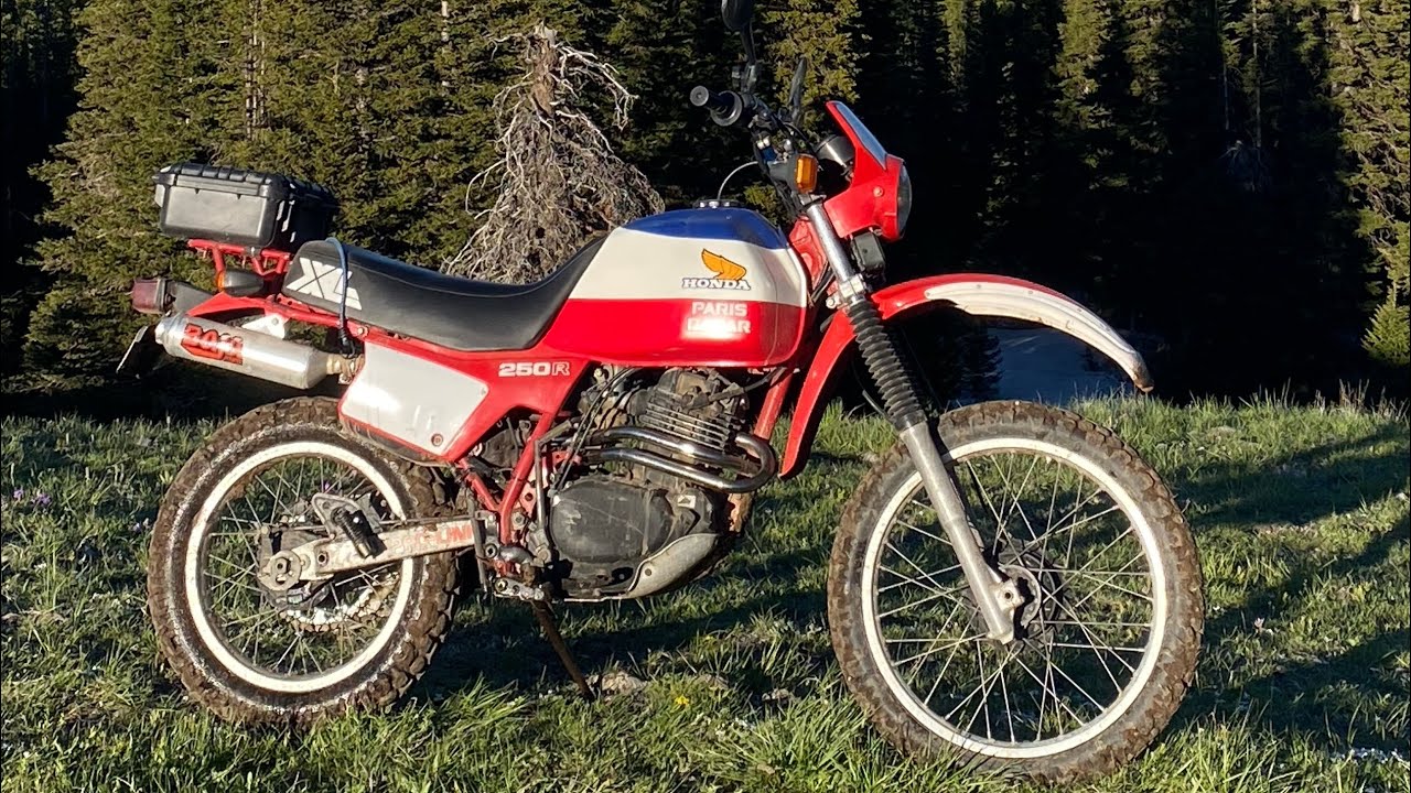 1982 Honda XL250R Paris Dakar Found In Idaho.