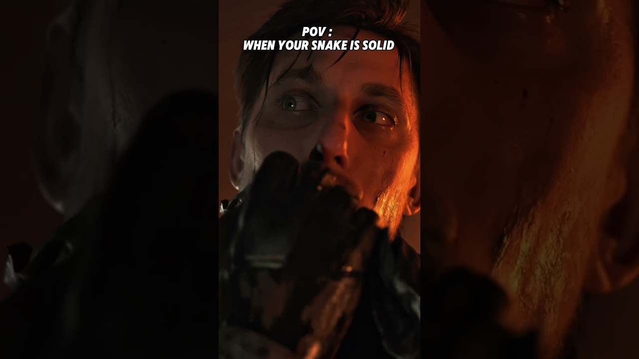 Pov your snake is solid