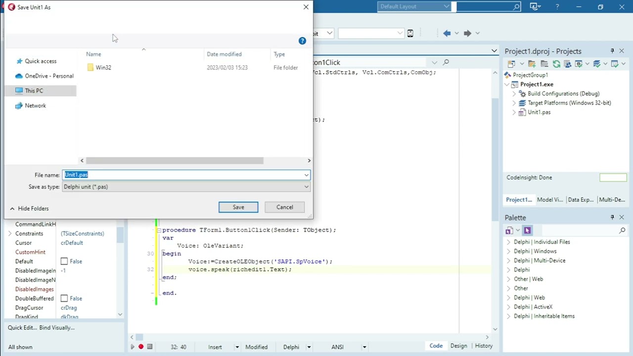 Delphi - Text To Speech