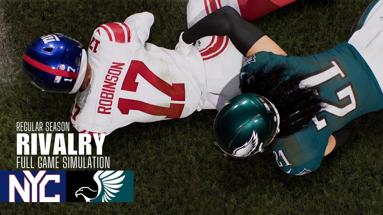 Giants vs. Eagles | 2026 Rivalry Game | Madden NFL 26 Simulation