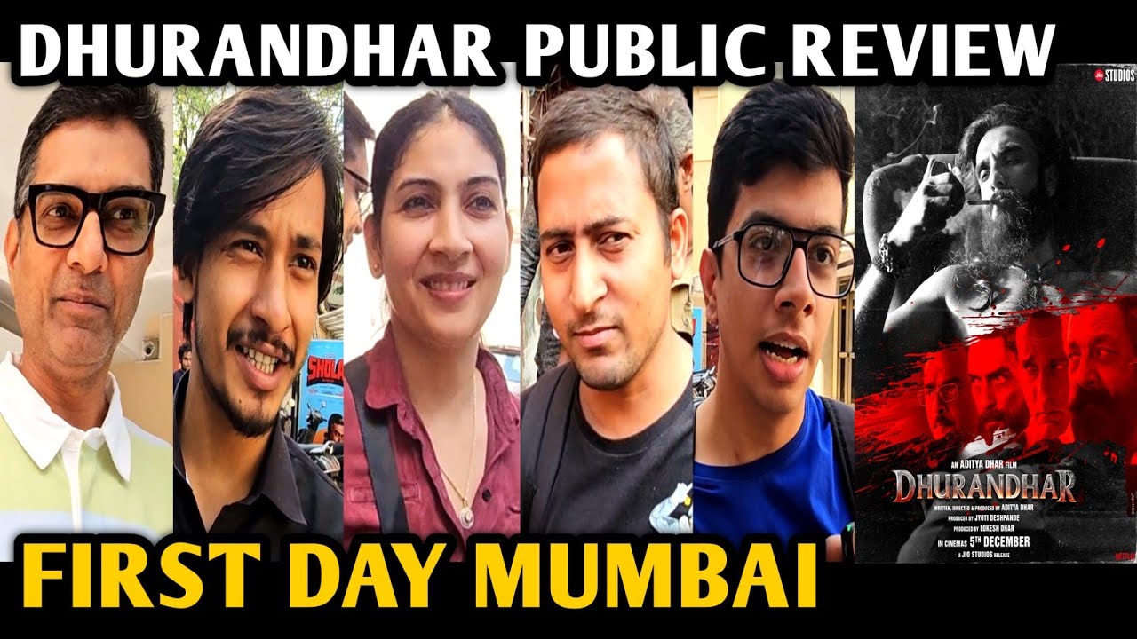 Dhurandhar Movie Public Review | First Day | Mumbai | Ranveer Singh | Sanjay Dutt | Arjun Rampal