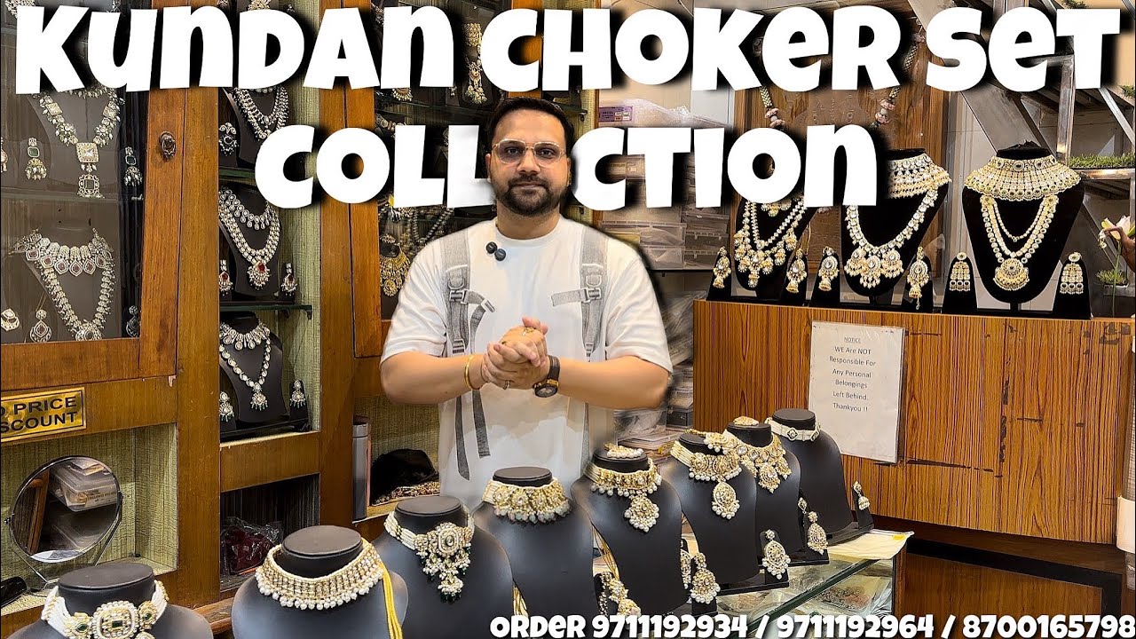 Stunning Choker Necklace Collections 2025 | Chandni Chowk Delhi @Eagle.Jewellers #chokerset #like