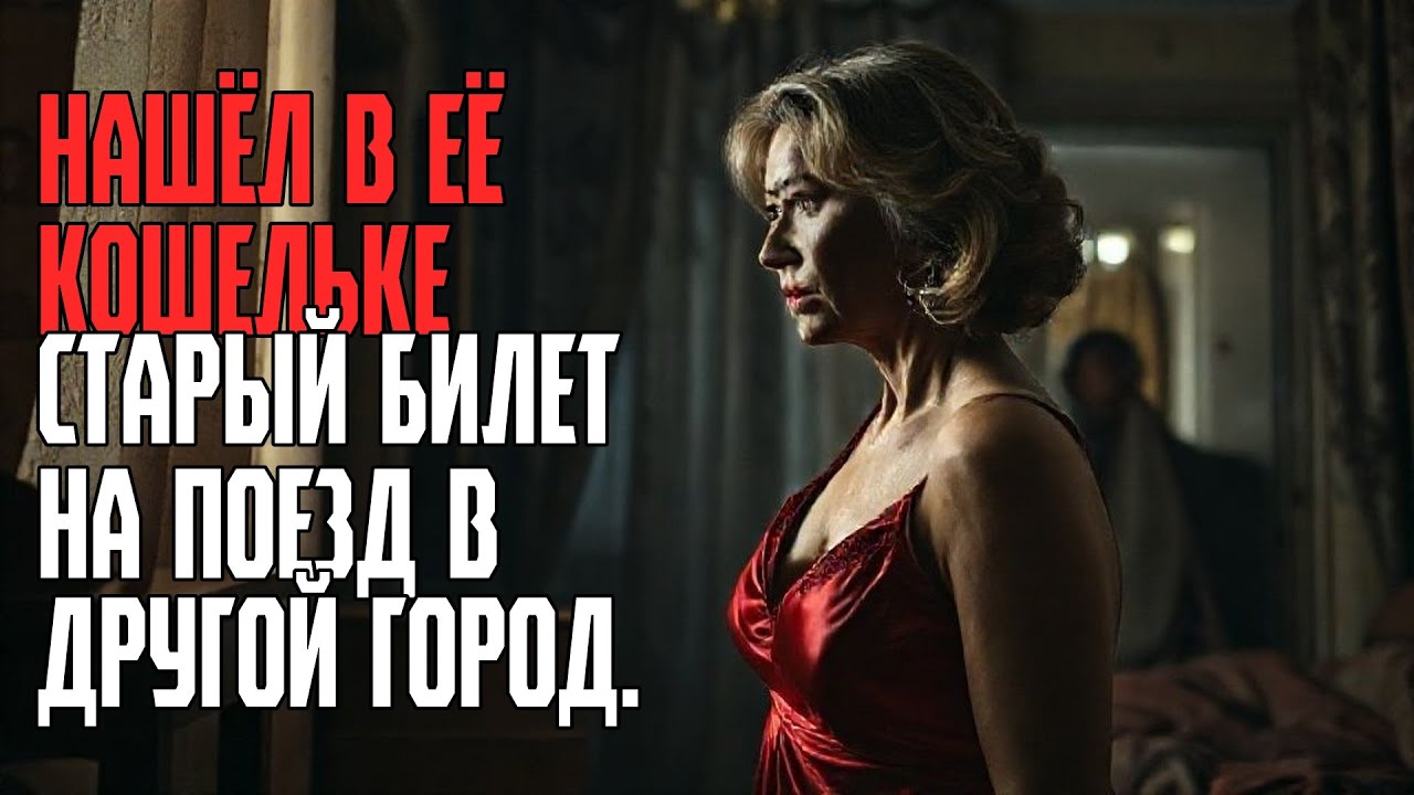 НАШЁЛ В ЕЁ КОШЕЛЬКЕ СТАРЫЙ БИЛЕТ НА ПОЕЗД В ДРУГОЙ ГОРОД