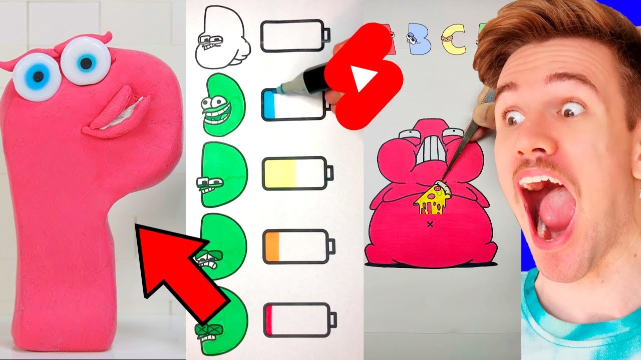ESSES SÃO OS *MELHORES SHORTS* DE ALPHABET LORE!