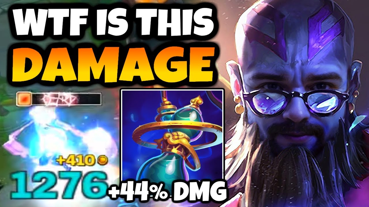 Actualizer gives Ryze 44% more damage. Literally 2000 Dmg Q's.