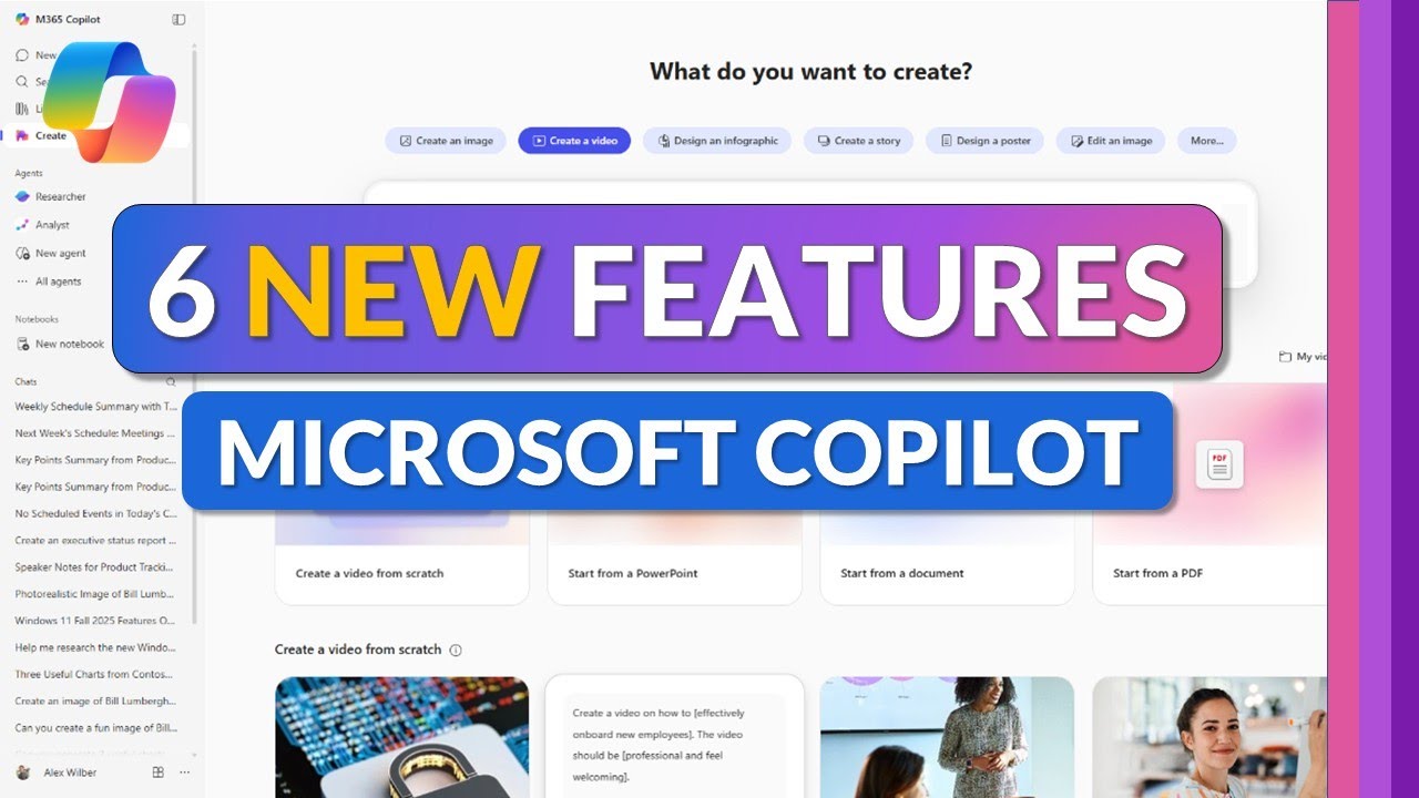 6 новых функций в Microsoft 365 Copilot (обновление 2025 г.)