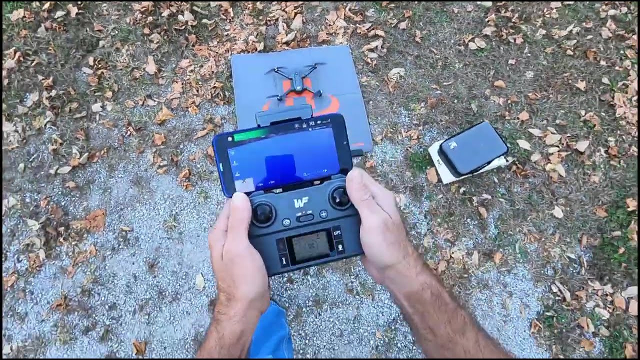 how to setup the wefone wf30 gps brushless camera drone and flight test  #drone#rc#video