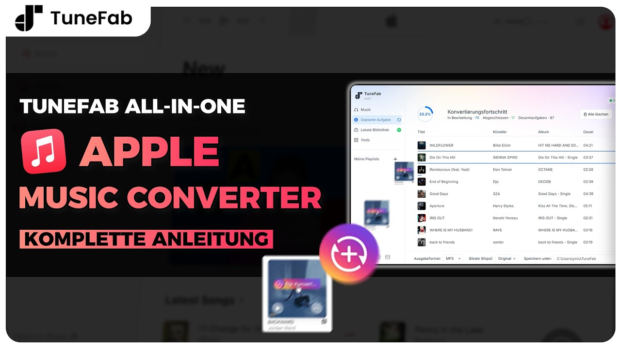 TuneFab Apple Music Converter User Guide | Offizielle Anleitung