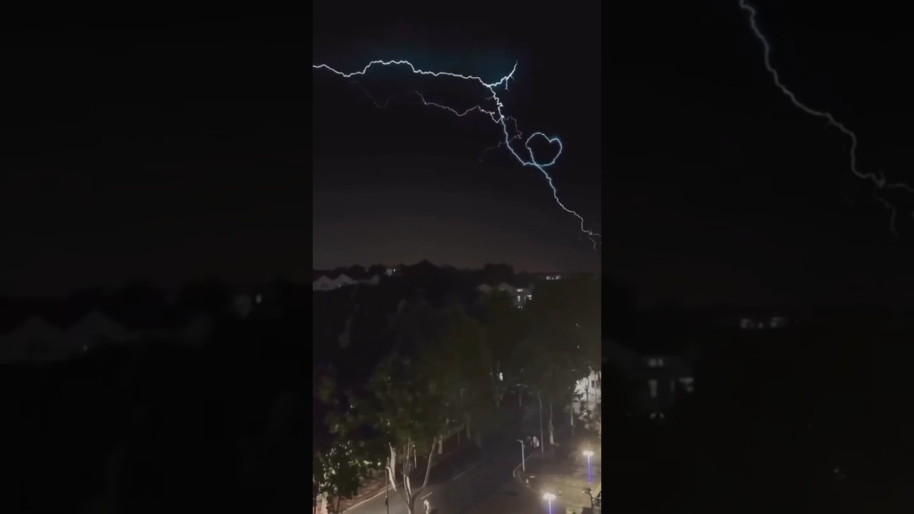 EXTREME Close Lightning in HD compilation! Loud thunder! #youtubeshorts #shorts #viral #india