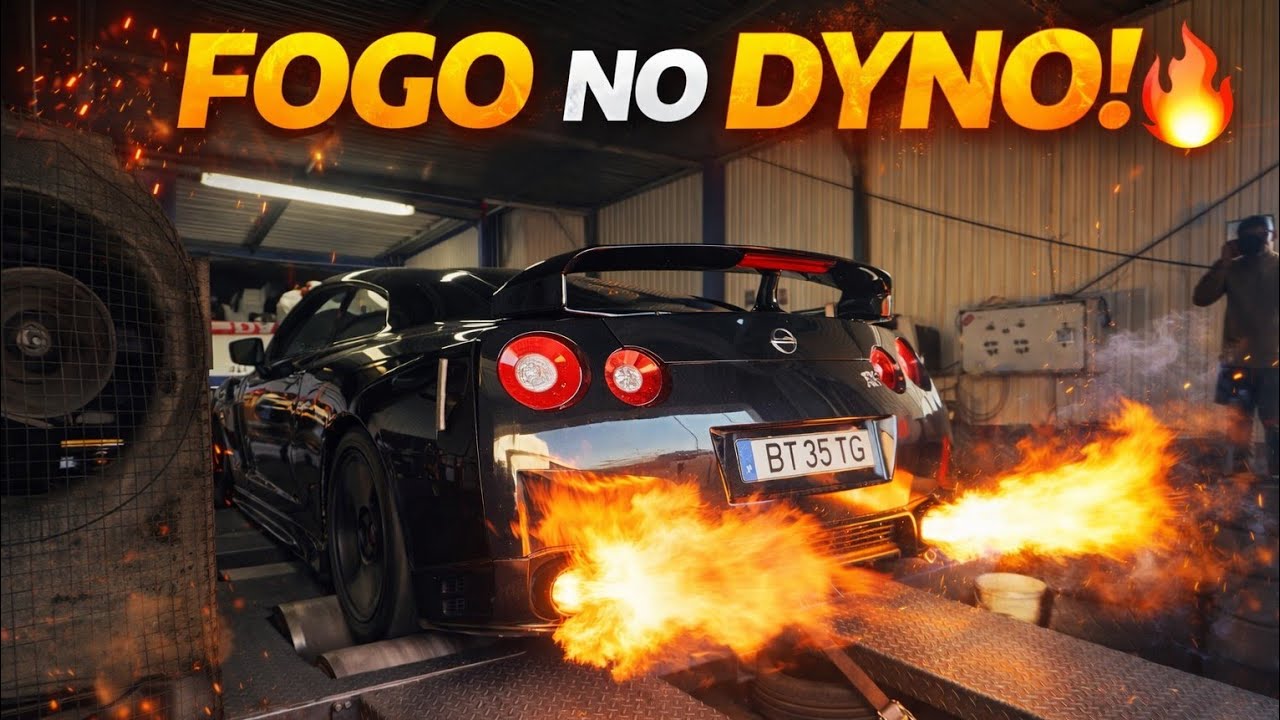GTR que bala que este carro passa + 1000 Nm