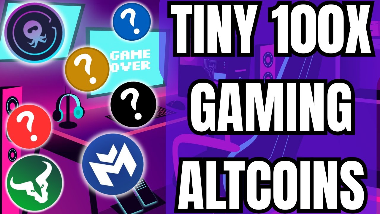 🚀 7 TINY CRYPTO GAMING COINS SET TO SKYROCKET! (100X)