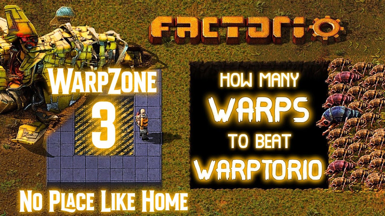 Warpzone 3: No Place Like Home // How Many WARPS to Beat WARPTORIO?