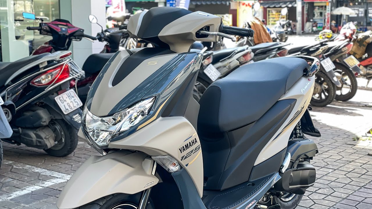 Xe Yamaha FreegoS Xám Vàng Xám 2025 | Quang Ya