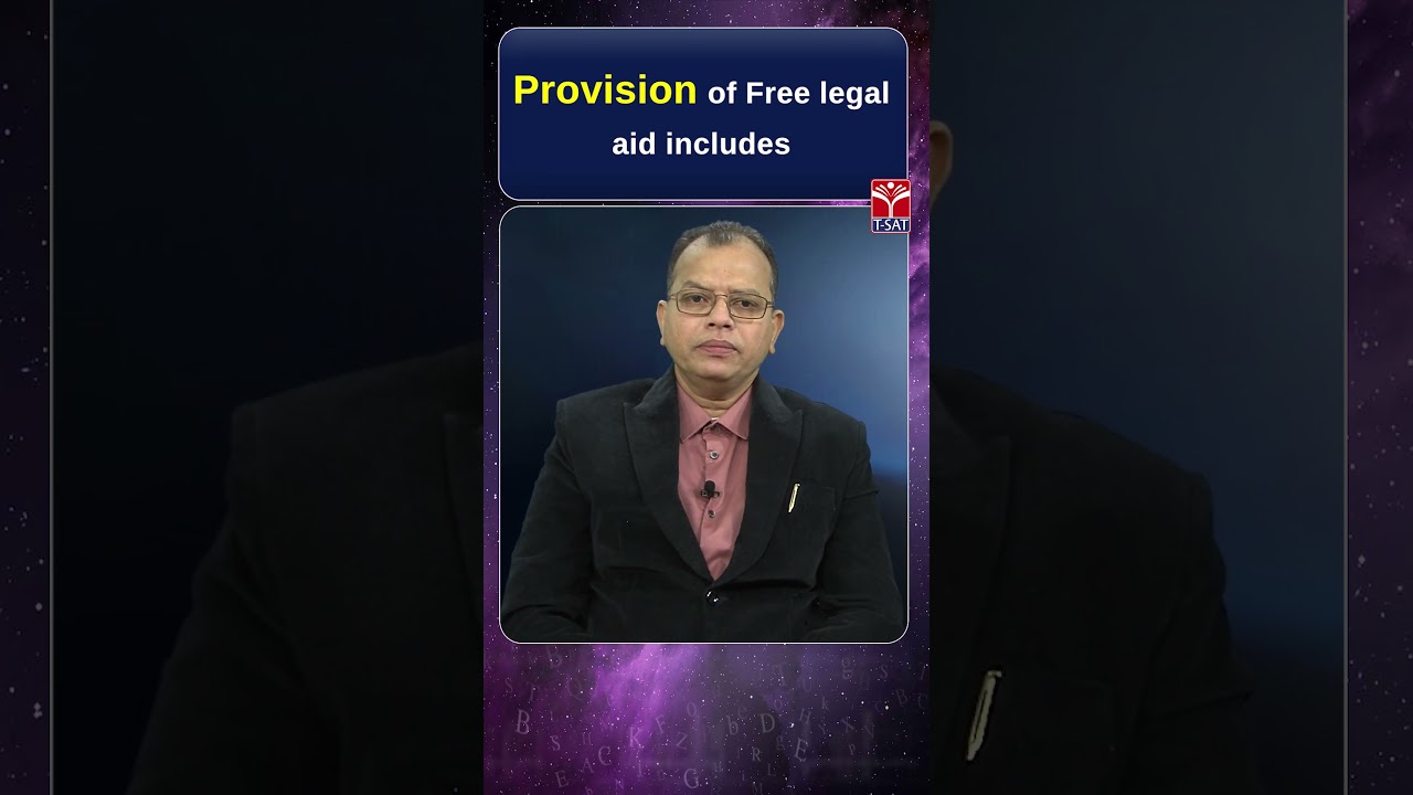 Law || Provision of Free legal aid includes || T-SAT Nipuna