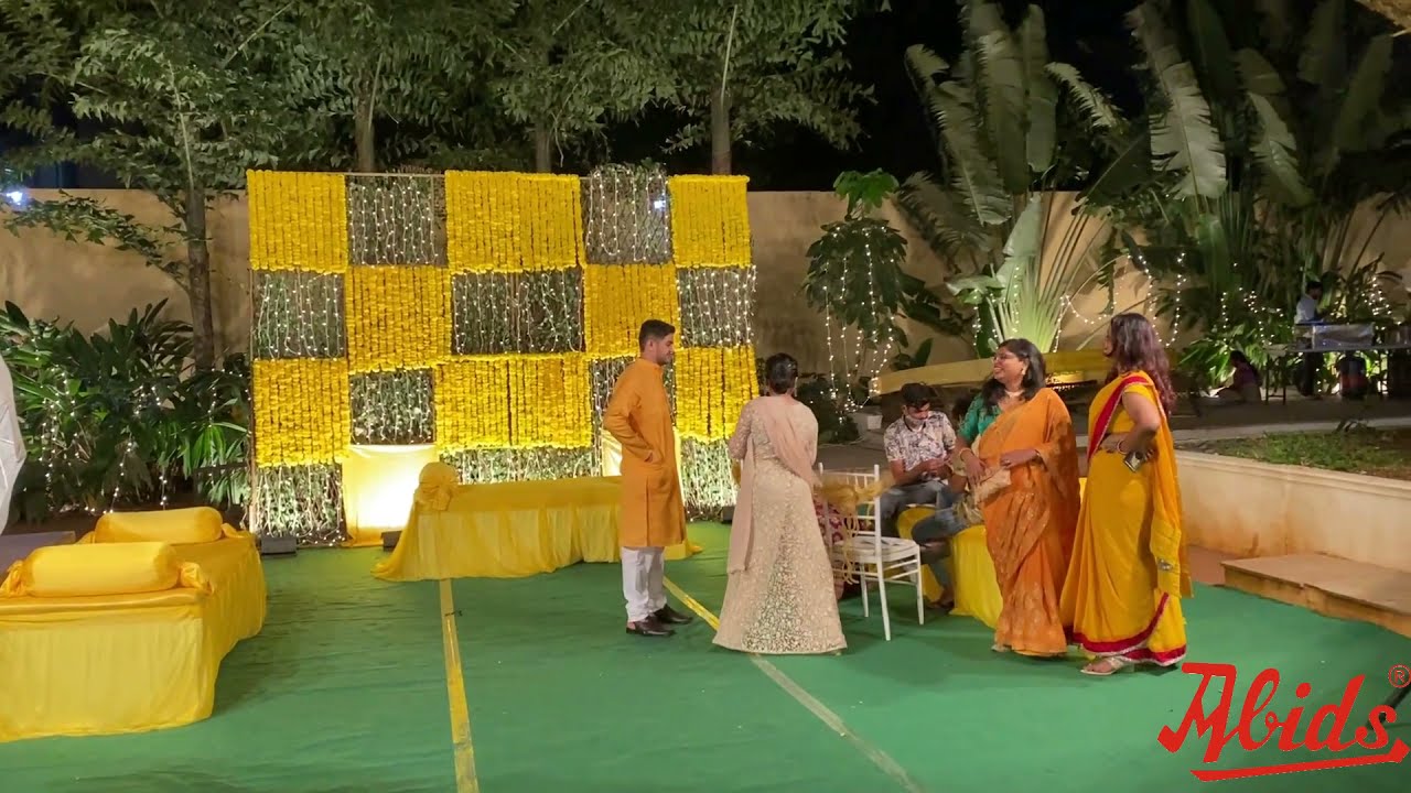 Haldi Ceremony / Haldi Decoration / Haldi Setup / Event Decoration - Wind Chimes