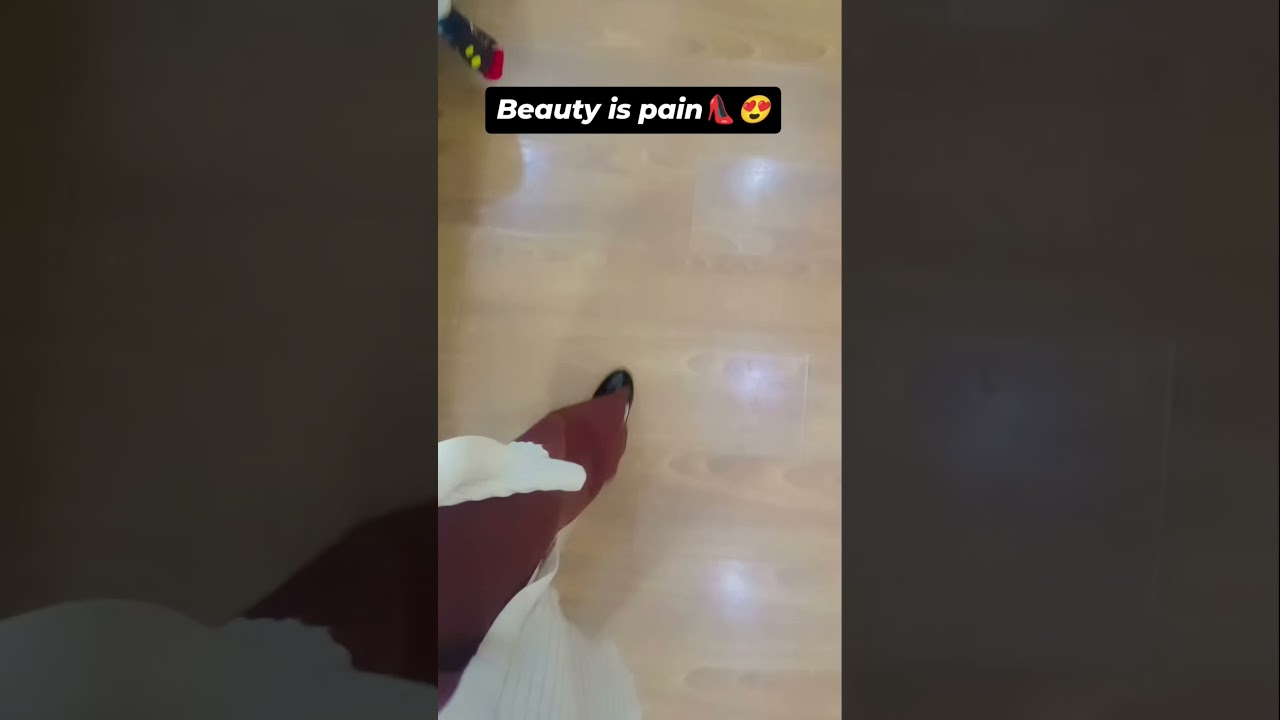 Beauty is pain👠😍💕