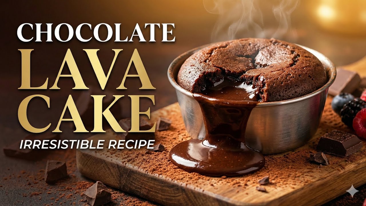 Chocolate Lava Cake | No oven cake #cake #chocolatelavacake #chocolate #chocolatecake 