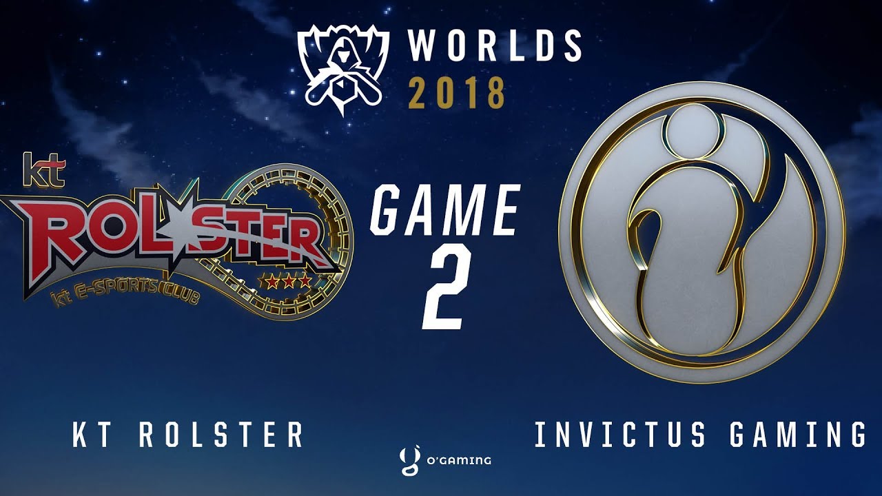 Worlds 2018 - 1/4 - KT vs IG - Game 2