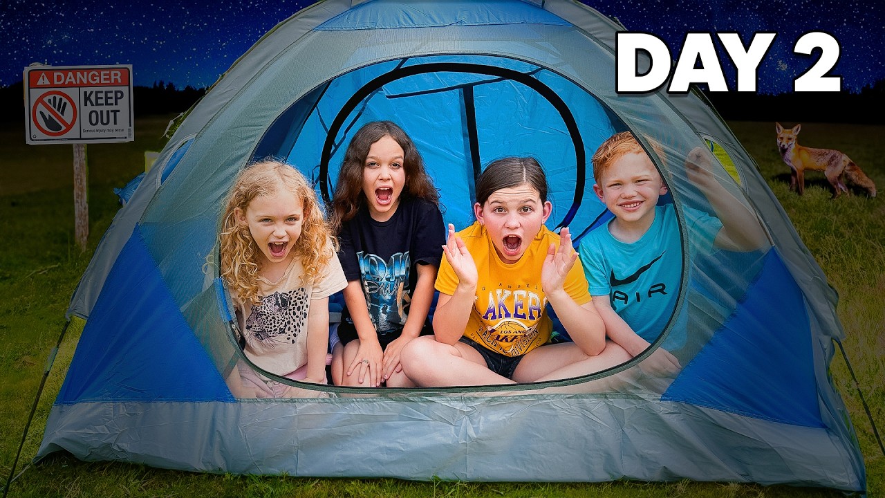 Last To LEAVE The TENT Wins A MYSTERY PRIZE! $ - Challenge