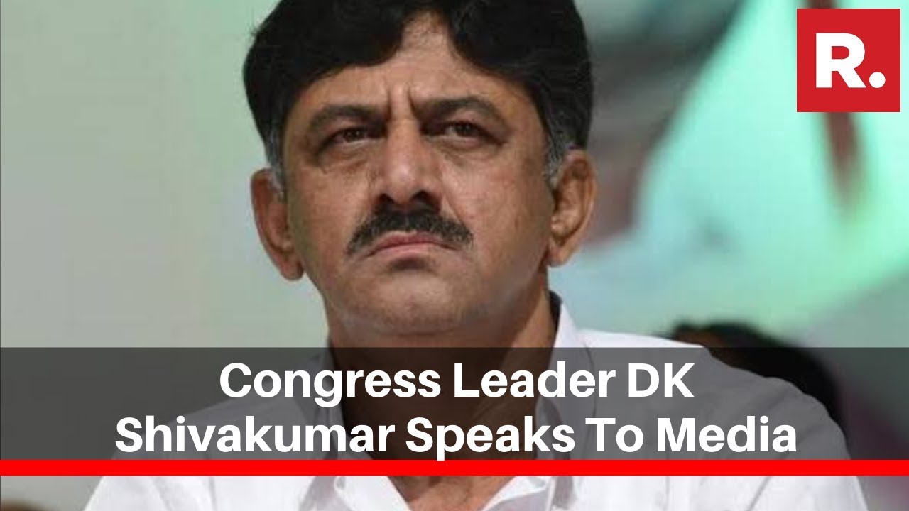 Congress Leader DK Shivakumar Speaks To Media, Concedes Karnataka Bypoll Election Defeat