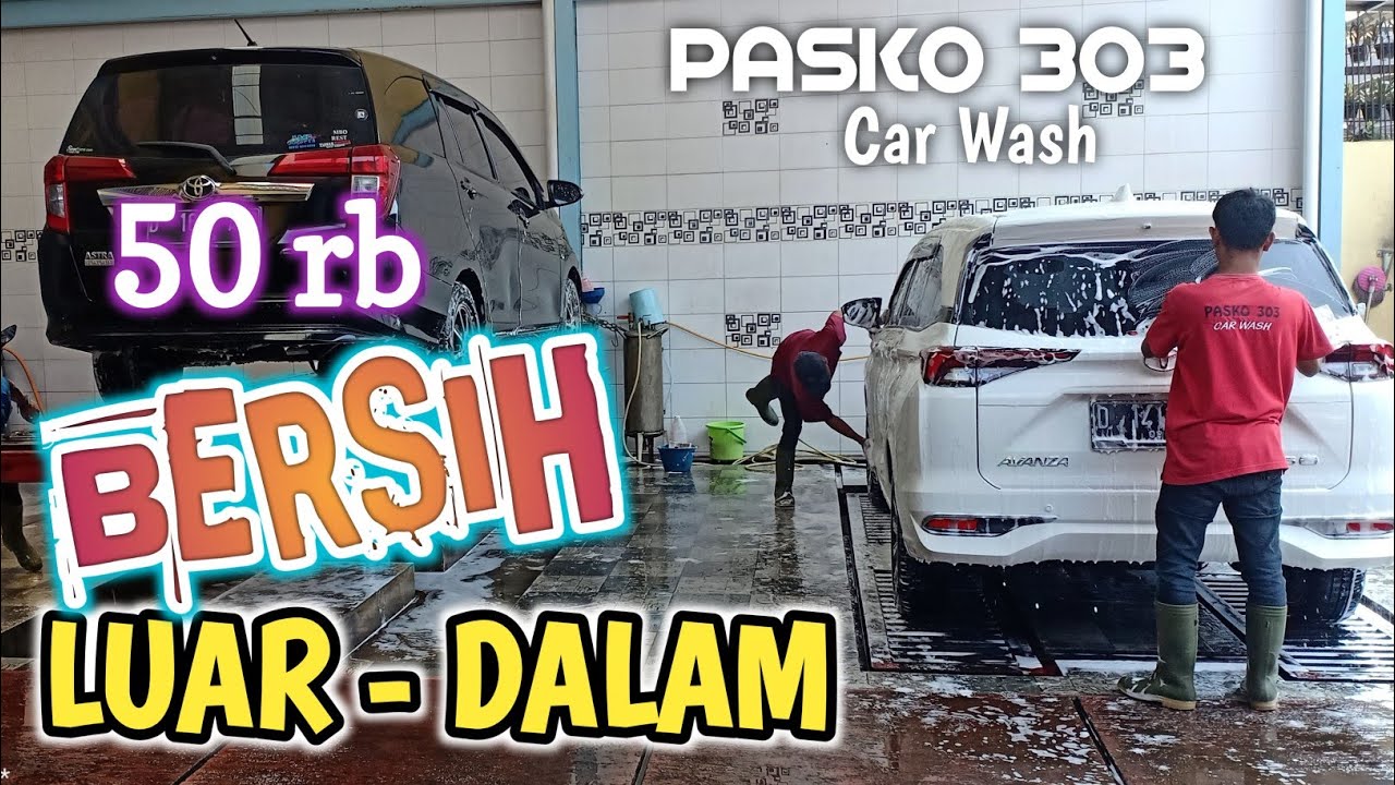 WOW ‼️ BERSIH LUAR DALAM | INFO TEMPAT Cuci Mobil & Motor di Bandung - PASKO 303 Car Wash