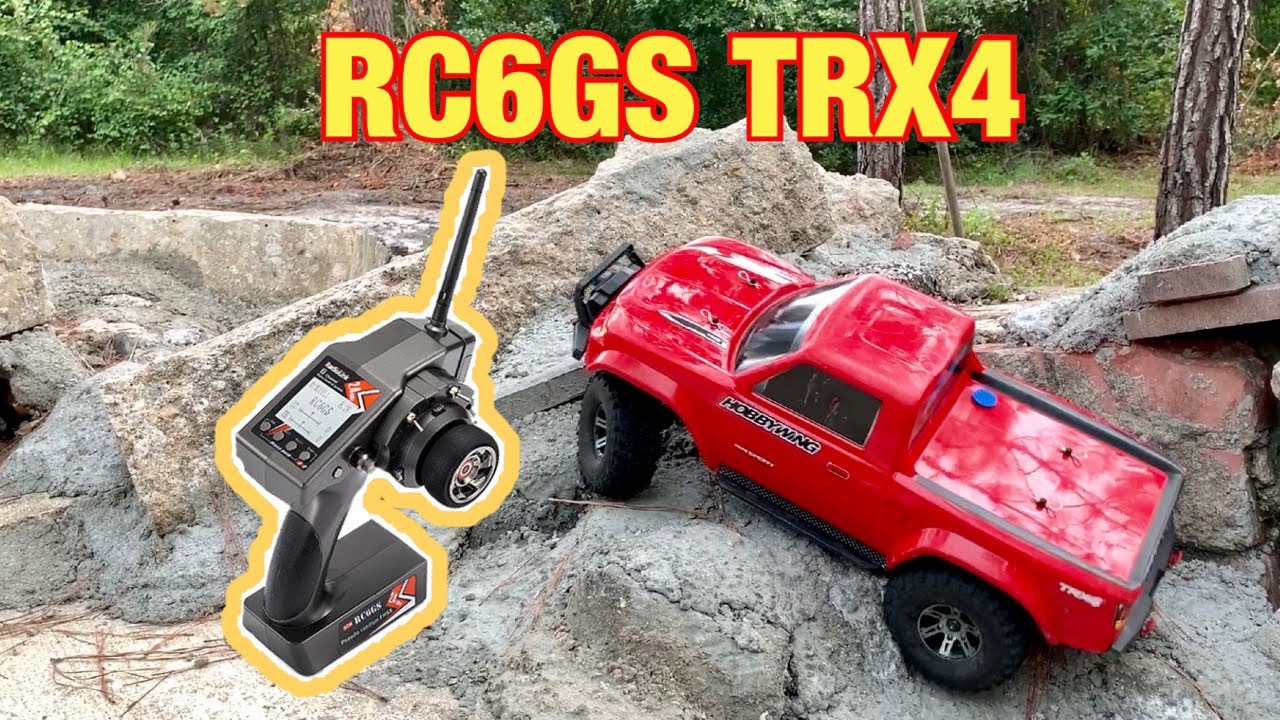 RadioLink RC6GS install and run in TRX4