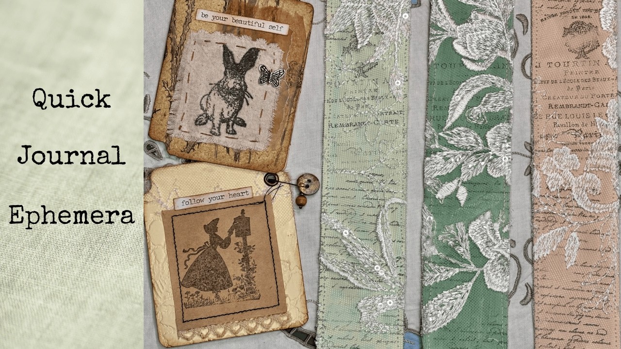 Adorable Hidden Paperclips & Belly Bands | Forgotten Projects to Junk Journal Ephemera?