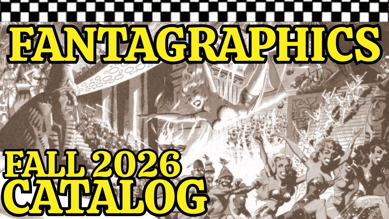 СЕНСАЦИОННАЯ НОВОСТЬ! Fantagraphics выпускает свой ЛУЧШИЙ каталог за всю историю! Осень 2026 года!