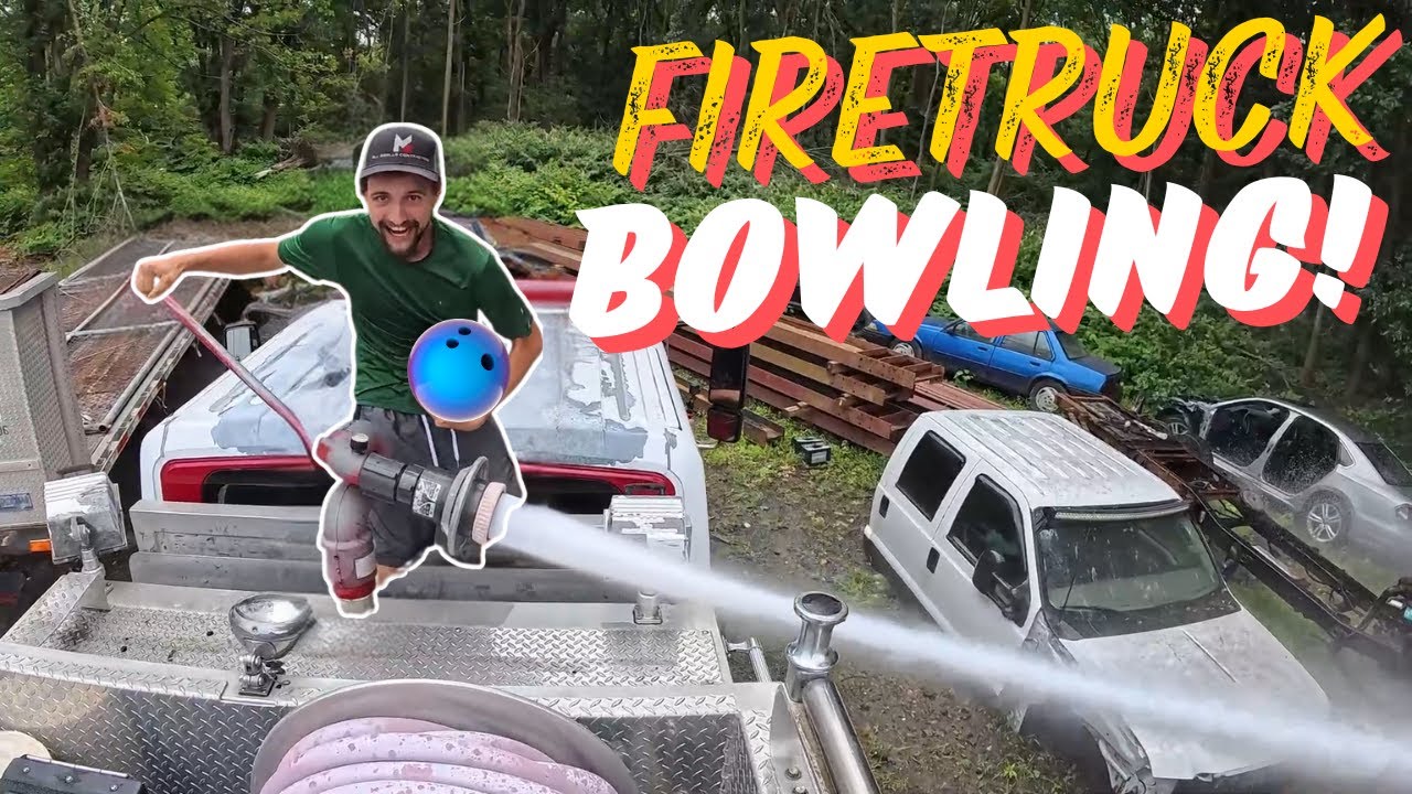 How Strong Is A Firetruck Water Cannon?