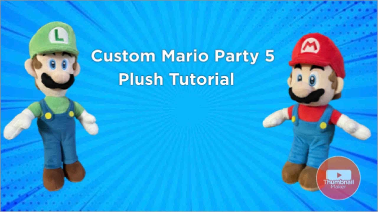 Custom Mario Party 5 Plush Tutorial