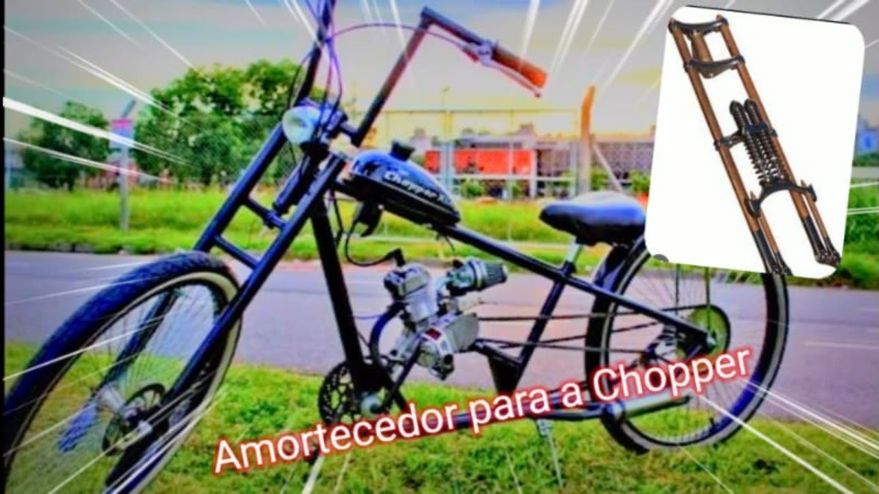 Como fazer garfo de bicicleta chopper