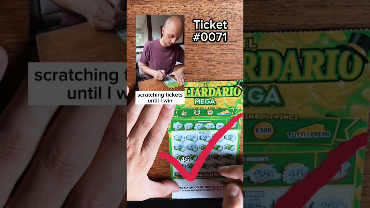 🍀 &euro; 60,00 worth of tickets! &euro; 2,000,000 jackpot!! 🚀🎉😱 #lottery #grattaevinci #lucky