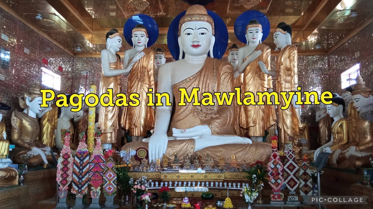 Pagodas in Mawlamyine ( Visit to Mawlamyine – Part 3 )Japanese Subtitle