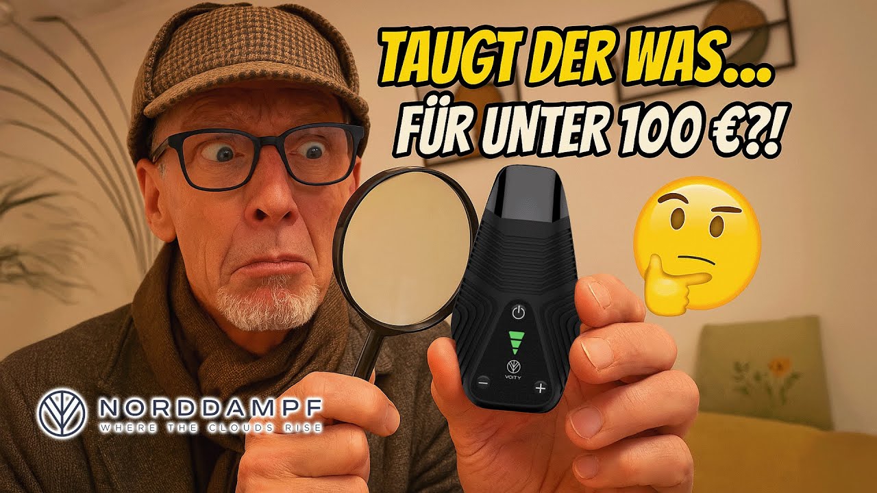 Norddampf Voity Vaporizer im Test &ndash; Klein, g&uuml;nstig & stark! | Vaporizer unter 100 &euro;