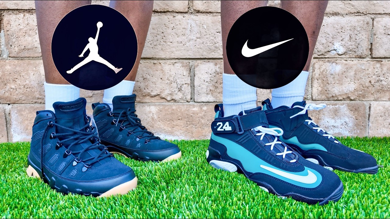 Сравнение кроссовок Jordan 9 и Griffey Max: решающее противостояние!