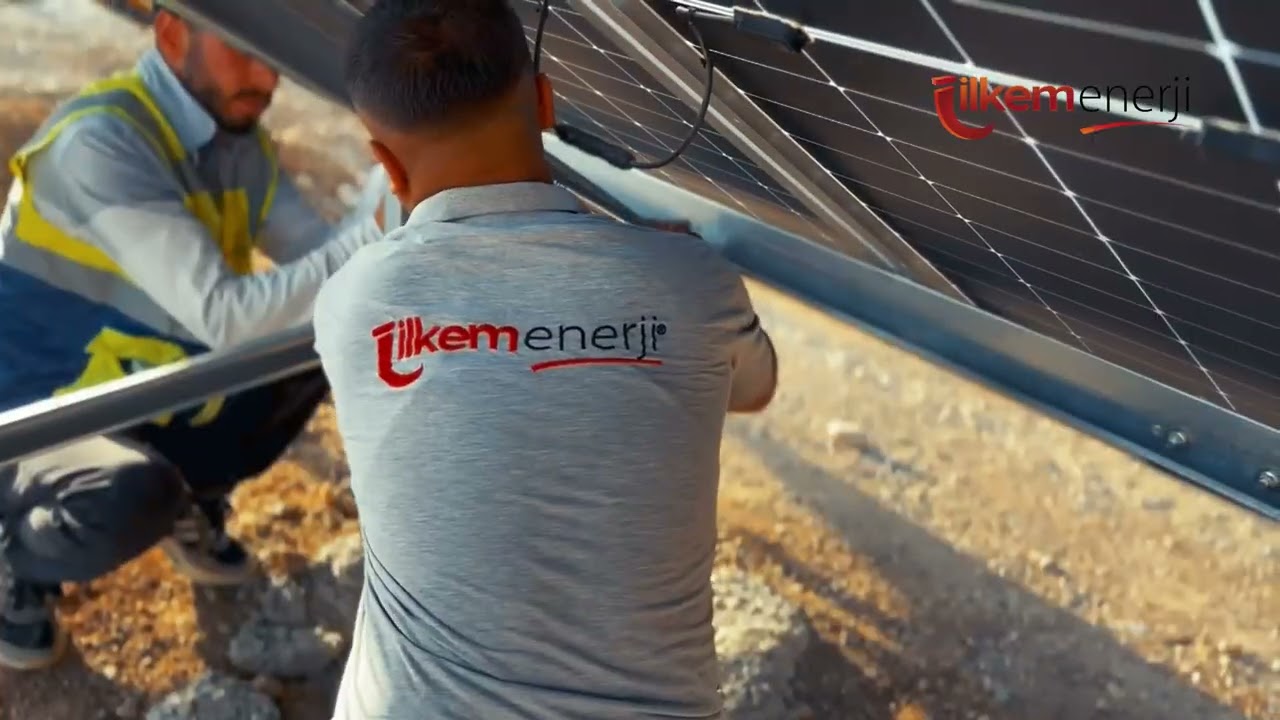 İlkem Enerji. Kozluk Arazi GES uygulaması. #yüzümüzü güneşe döndük.