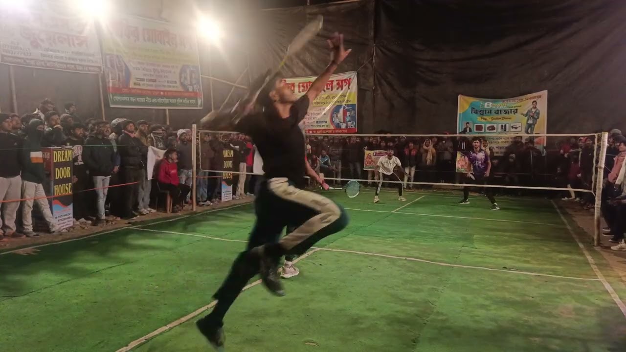 3dr set 🏸 gourango 🏸 Anirban vs soubik🏸ritam #trending 