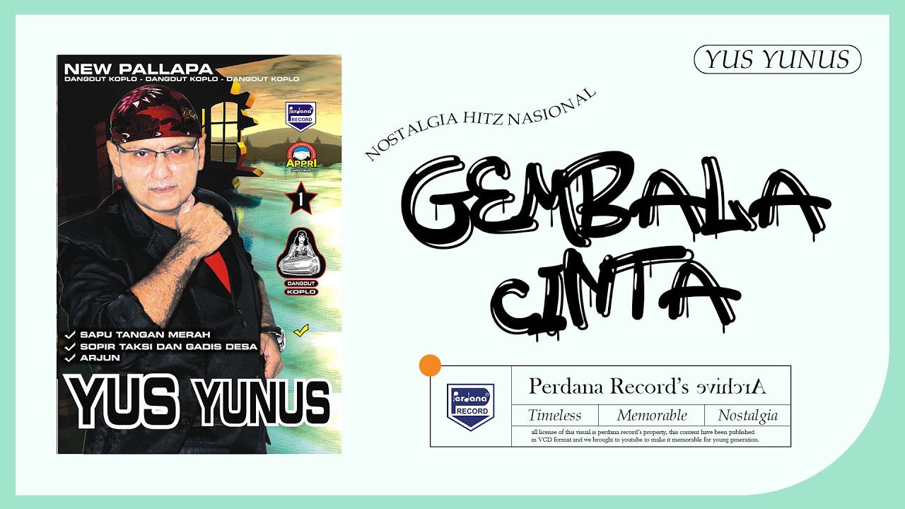 Gembala Cinta - Yus Yunus ft New Pallapa ( Official Music Video )