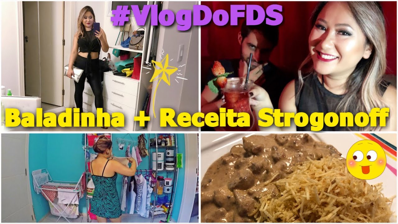 FDS: Balada + receita de strogonoff