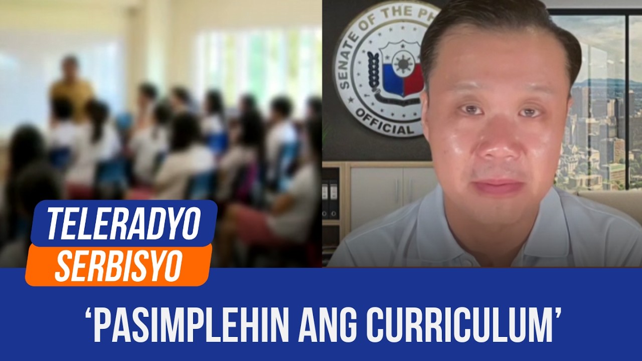 Gatchailan urges DepEd to simplify curriculum due to ‘functional illiteracy’ | (03 May 2025)
