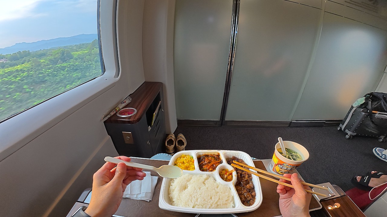 $170 Business Class on a Bullet Train