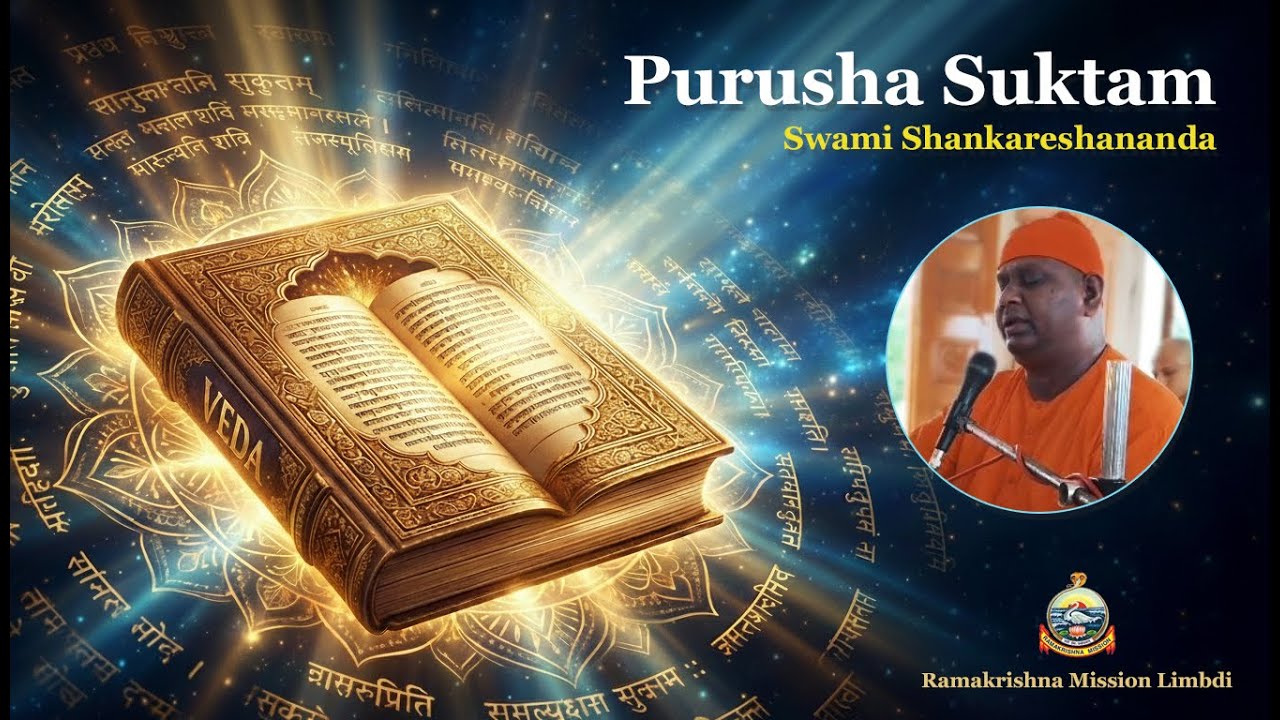 Divine Purusha Suktam - Powerful Vedic Chanting by Swami Shankareshananda
