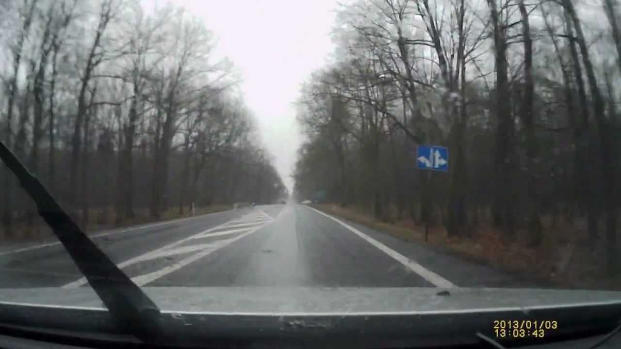 Wymuszenie pierwszeństwa na drodze Walidrogi - Nakło