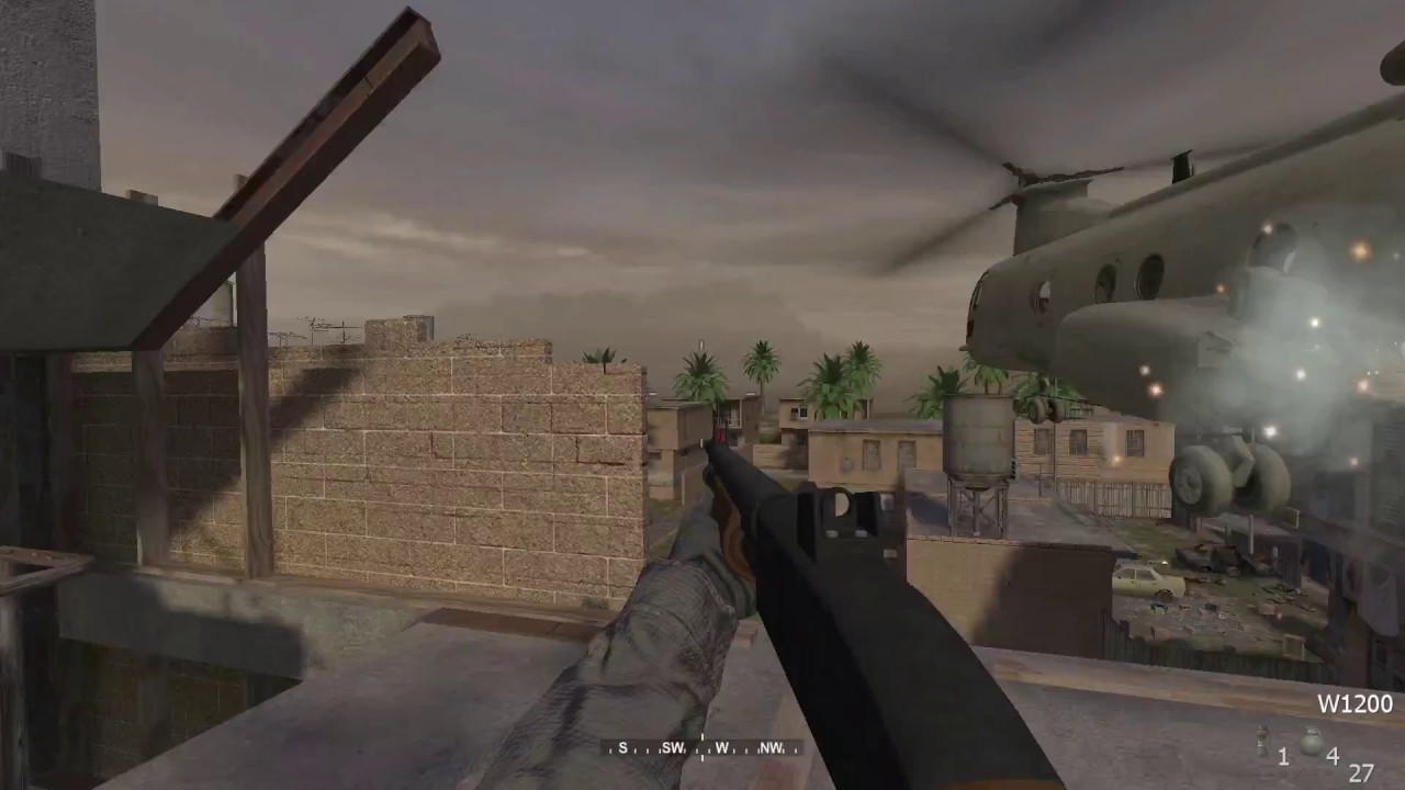 CoD4 Custom SP Mission №18 Escape [Побег]