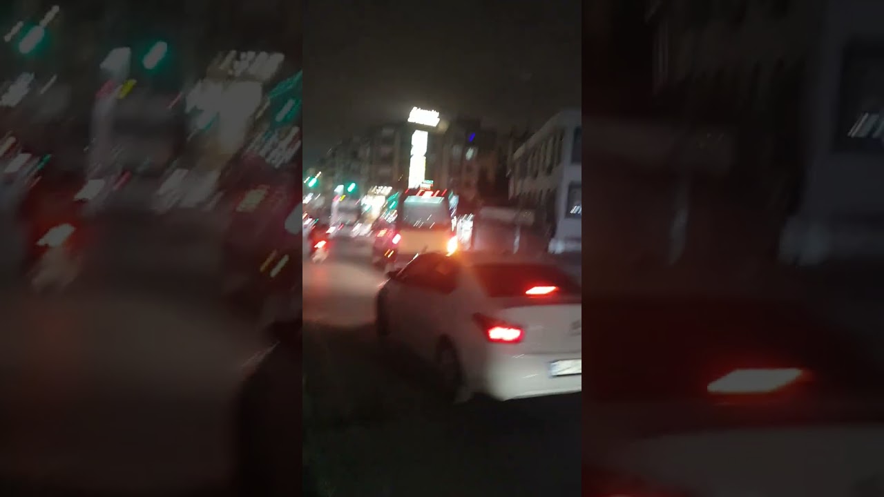 The Biggest Area At Night in Istanbul