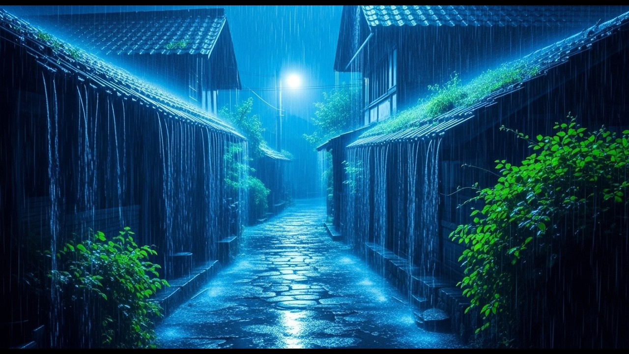 Thunderstorm Night Heavy Rain on Roof | Ultimate Relaxing Rain Sounds & White Noise for Sleep