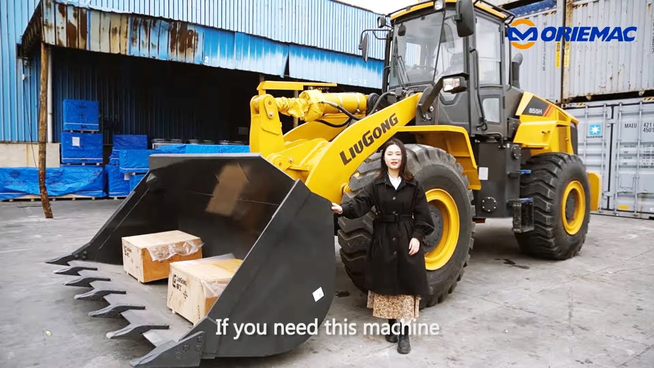 Inside the LIUGONG CLG855H Wheel Loader: 5 Tons of Reliable Performance